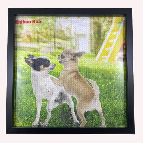 Amazing Fun Dog Decorations Art Poster (Unframed) (Chihuahua 12"x12" (30x30cm)) - Picture 6 of 7